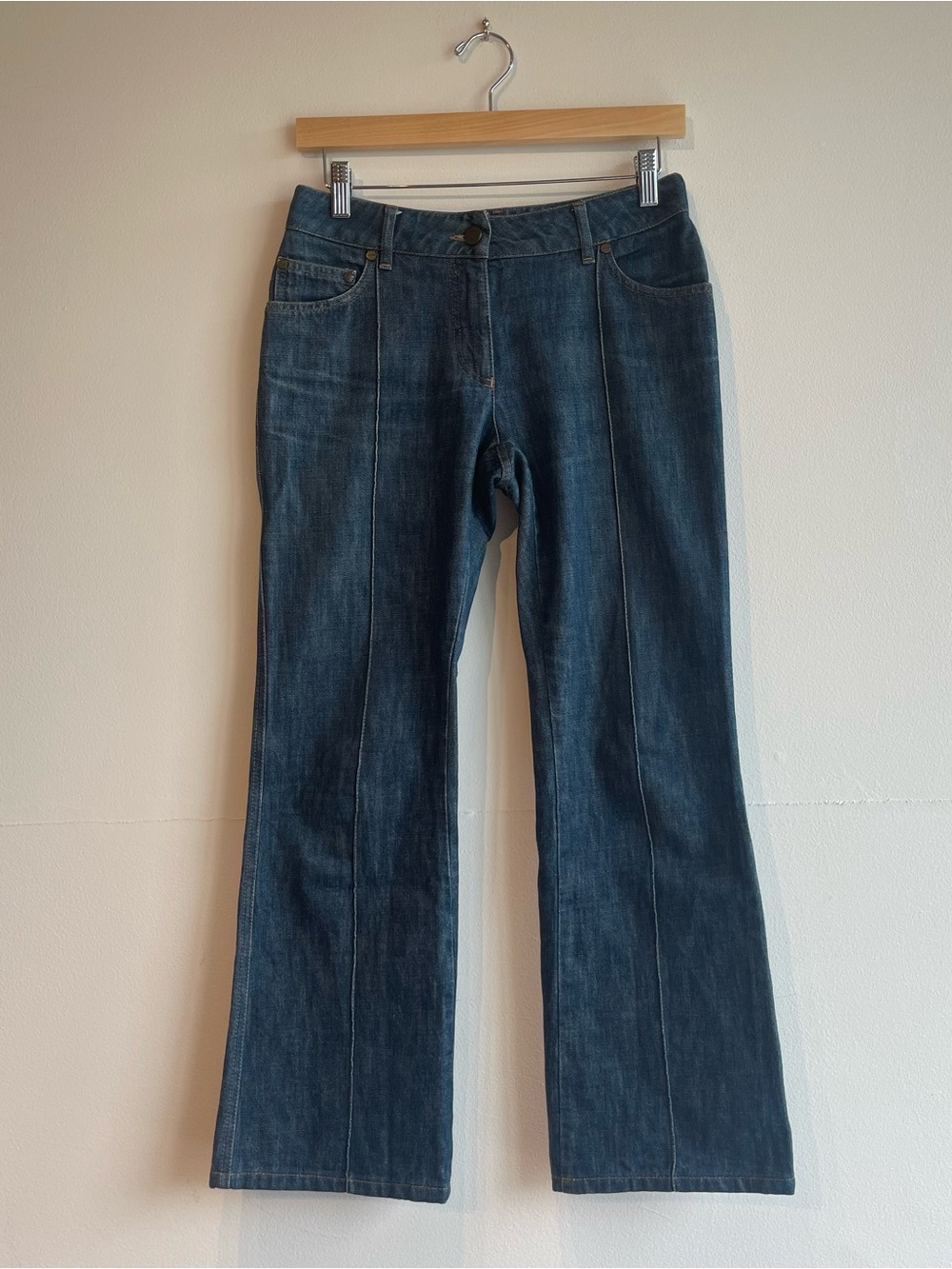 2006 Alexander McQueen Butterfly Jeans